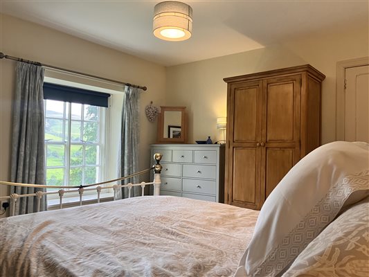 Bedroom with king bed 