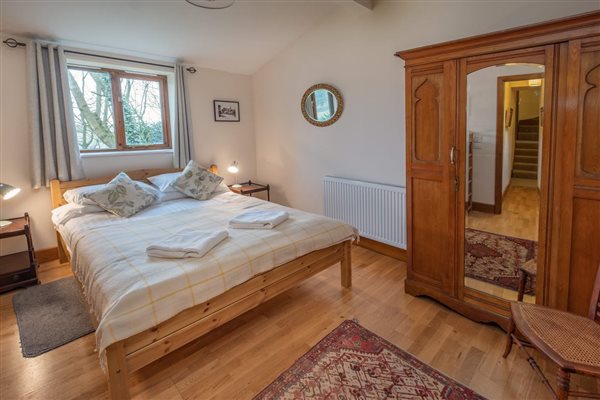 Master bedroom with separate access