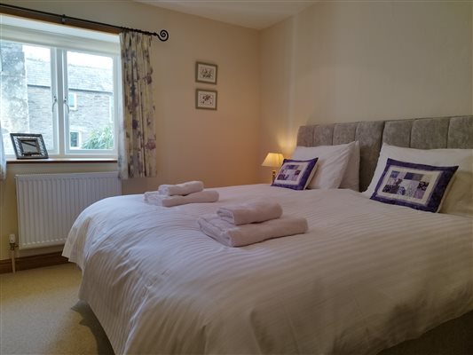 The Stiddle super king double bedroom with en-suite
