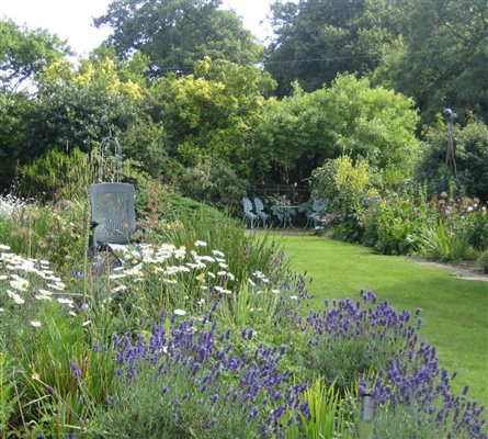 Small part of the extensive farm house gardens