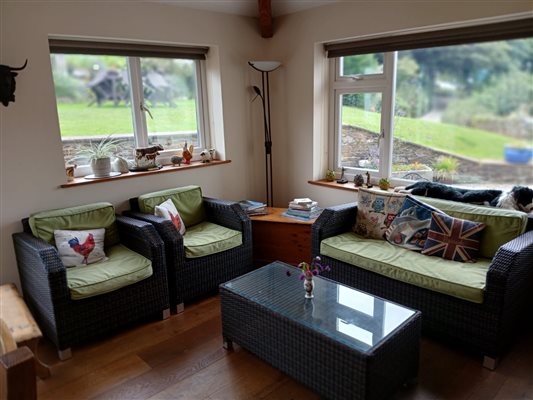 Your seating area