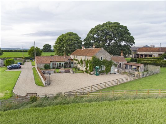 view of cottages