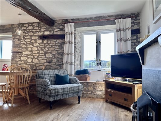 Armchair in living room
