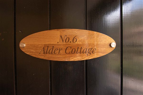 Alder Cottage Sign