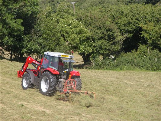 Making hay on the Farm