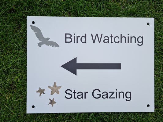 Enjoy our wonderful Bird Watching & Star Gazing Area