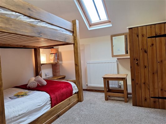 Spacious Bunk Bed Bedroom