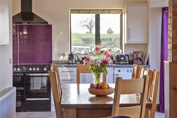 Open plan kitchen 