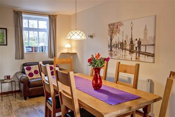 Lovely dining area for all the family
