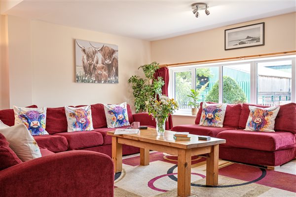 Relax and unwind in the sitting area