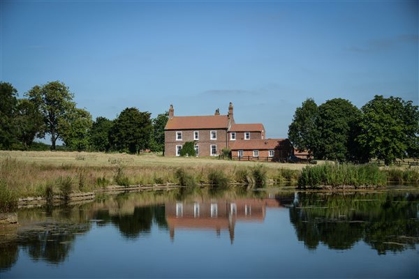 Views across the hay meadow