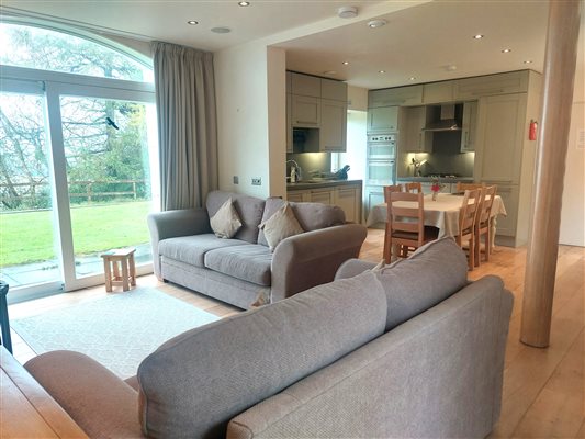 west kitchen curtain open