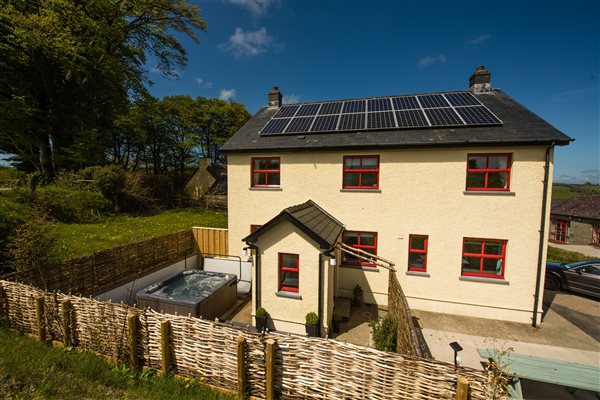 Treberfedd Farm Holiday Cottages Eco Holidays Farmhouse