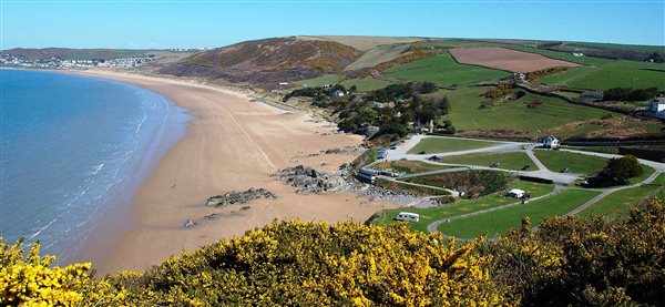 Pickwell Barton farm Holidays Putsborough Woolacombe Devon 