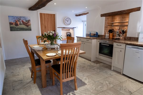 Country Kitchen with access to garden