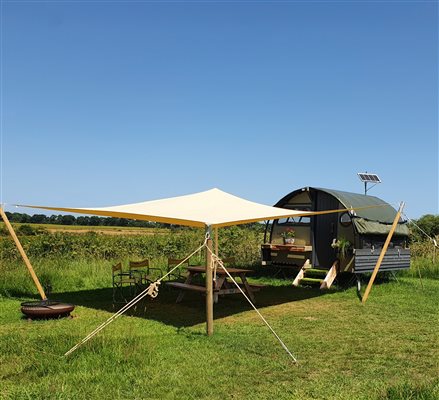 Landpod and canopy