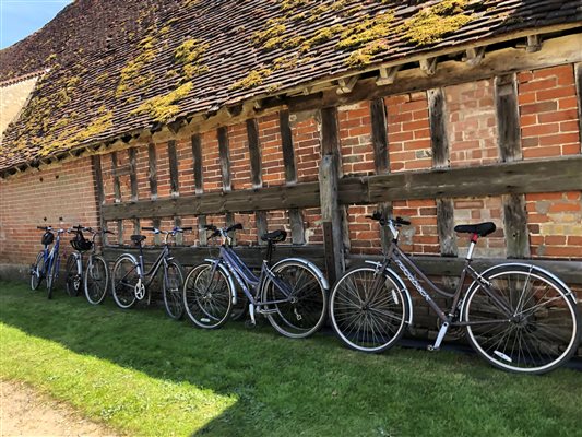 Borrow our bikes