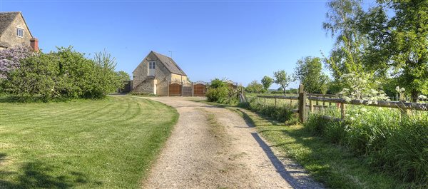 Entering Church Farm