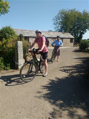 e-bikes available to guests