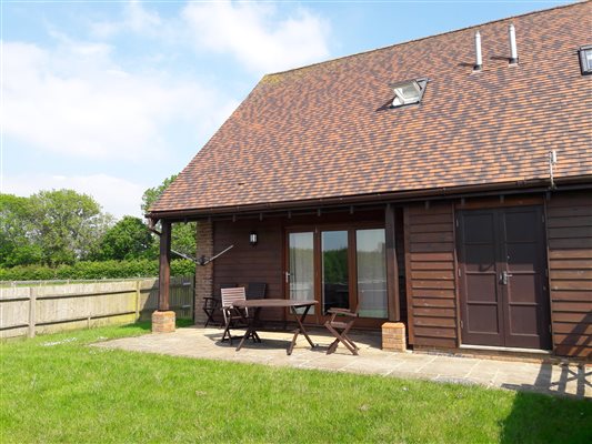 Rear view of our Hay Fields Accommodation