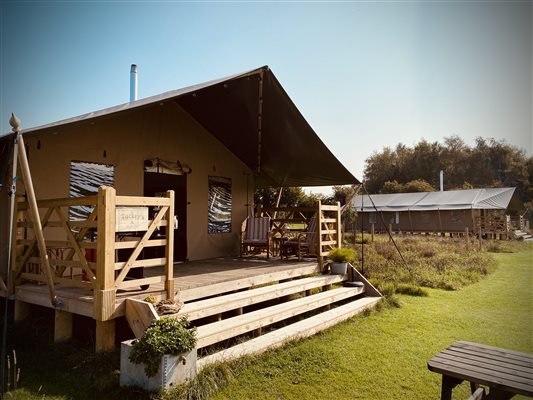 safari tent glamping midlands