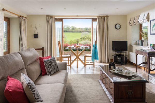 sitting room view terrace countryside classic