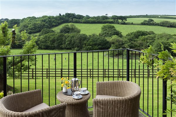 balcony view countryside