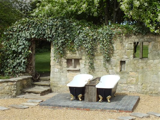 Abbey Grange Outdoor baths