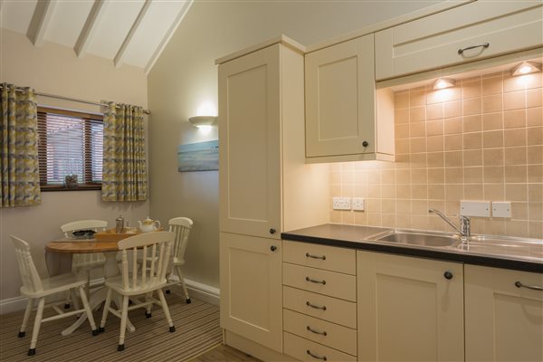 Kitchen and dining area