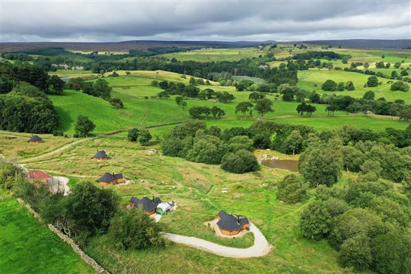 Aerial View of Little Seed Field