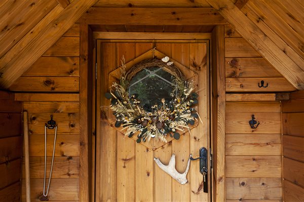 Cabin Entrance Porch