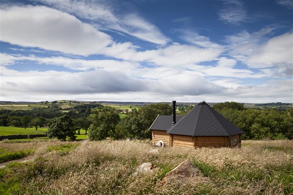 View from cabin