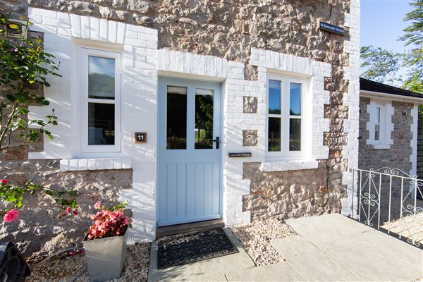 Lavender Front Door Vobster Farm