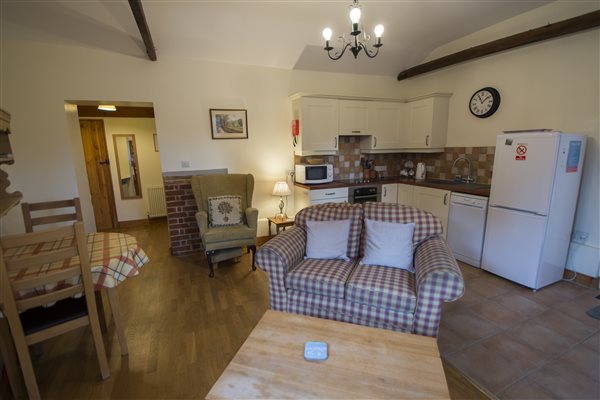 Cob Cottage Living Area Red House Farm Haughley