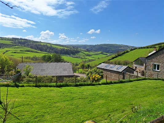 View at Nutcombe Holiday Cottages