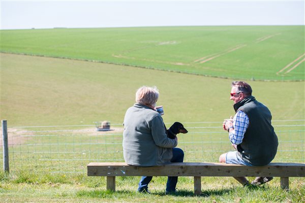 Perfect for walking with views of the wolds