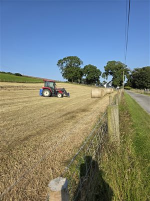 Hay made