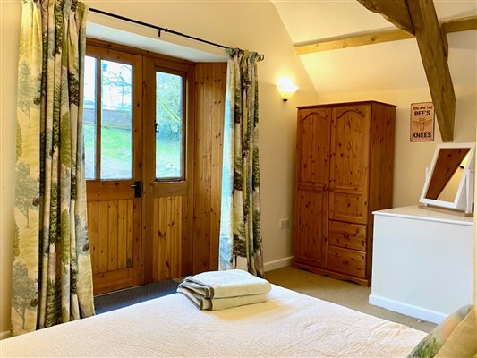 views over garden and farm