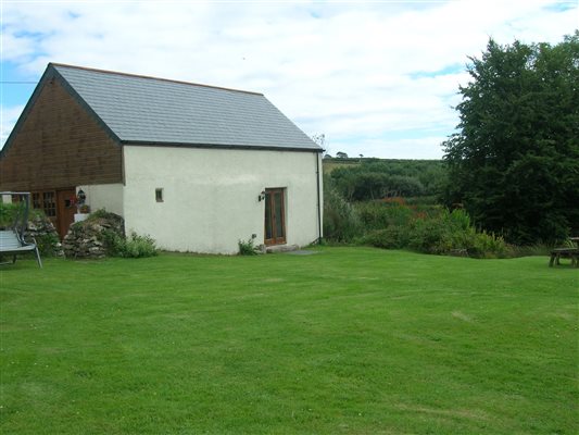 French Windows opening to the Garden