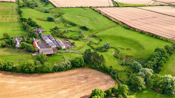 Farm from above