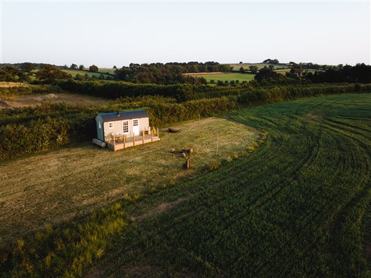 Tiny House in the landscape