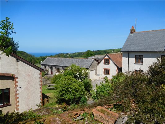 Traditional old farm buildings