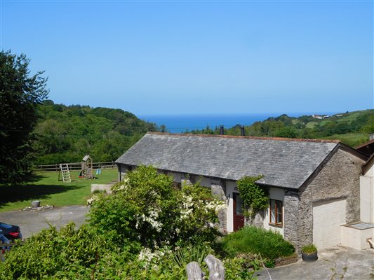 Farm cottages with sea view