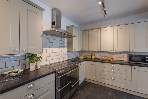 Kitchen with Double Range