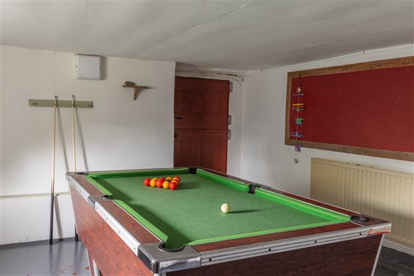 Pool Table in Cellar