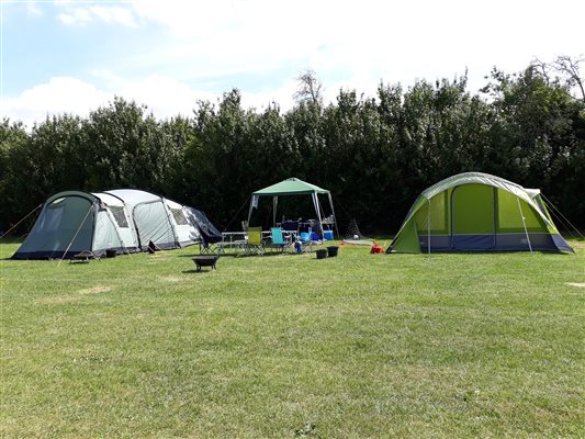 Campsite. Campsite.
