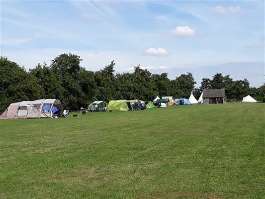 Campsite. Campsite.