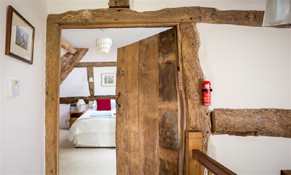 The Cottage main bedroom entrance