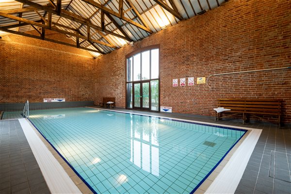 Shared indoor heated pool