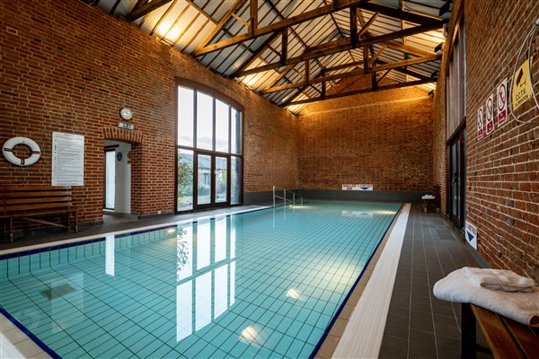 Shared indoor heated pool